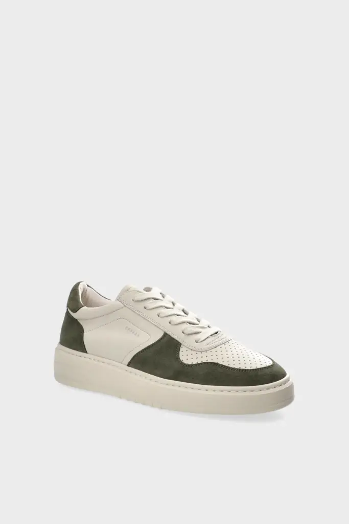 Studio Copenhagen CPH77M leather mix off white/olive zollfrei