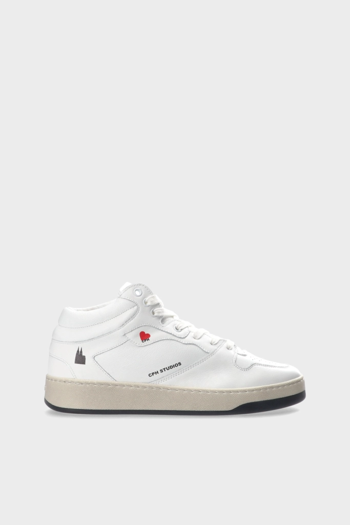 Studio Copenhagen CPH Cologne 1M leather white Günstiger Verkauf