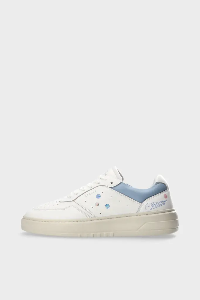 Studio Copenhagen CPH MELBOURNE M leather white/light blue Top Angebot