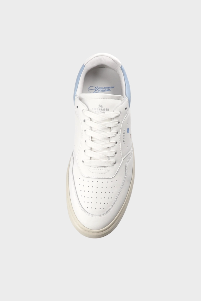 Studio Copenhagen CPH MELBOURNE M leather white/light blue Top Angebot