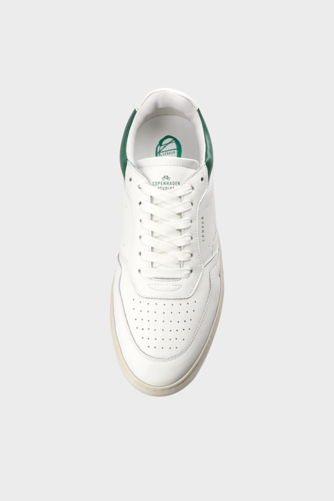 Studio Copenhagen CPH LONDON M leather white/green Online Outlet