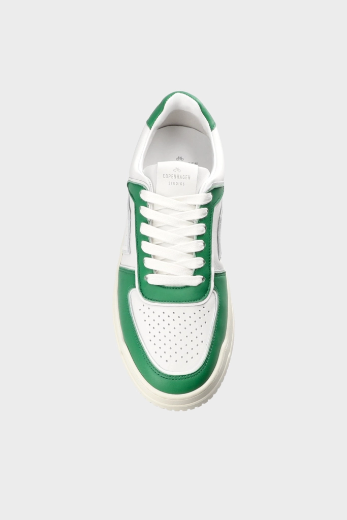 Studio Copenhagen CPH164M leather mix light cream/green Räumungsverkauf
