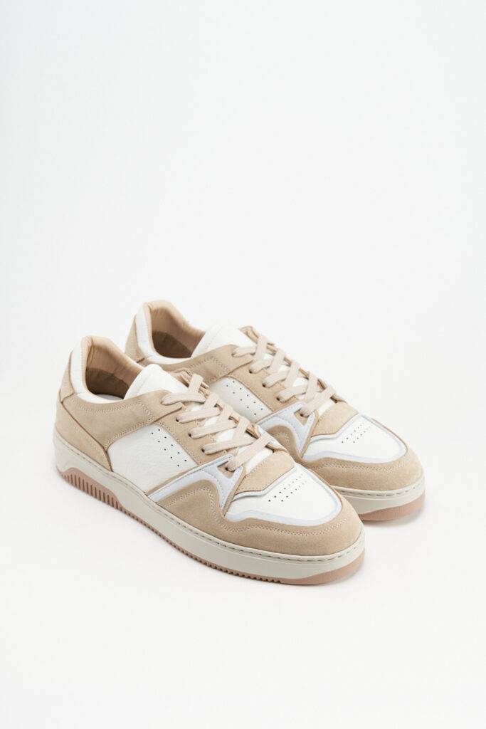 Studio Copenhagen CPH167M leather mix white/cream beige Tiefpreis