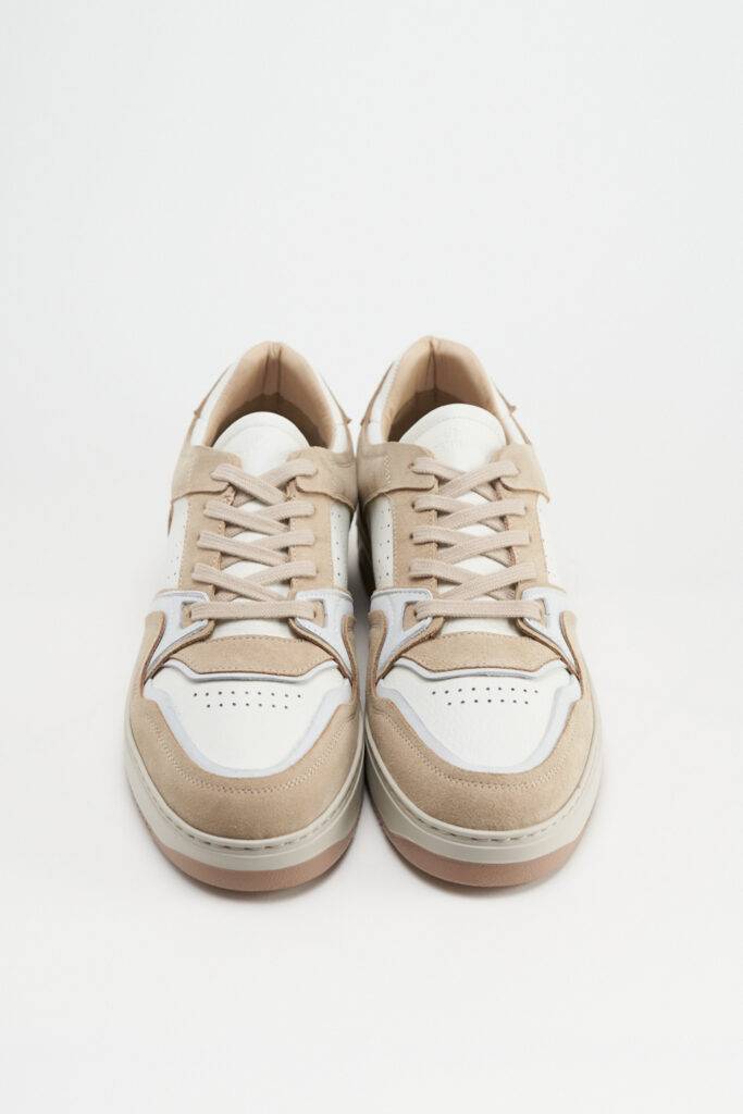 Studio Copenhagen CPH167M leather mix white/cream beige Tiefpreis