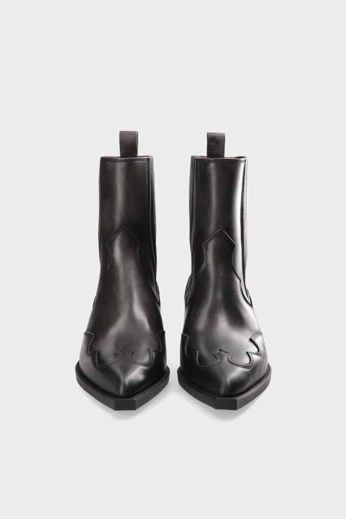 Studio Copenhagen CPH284 x Toni Garrn used leather black Online Shopping
