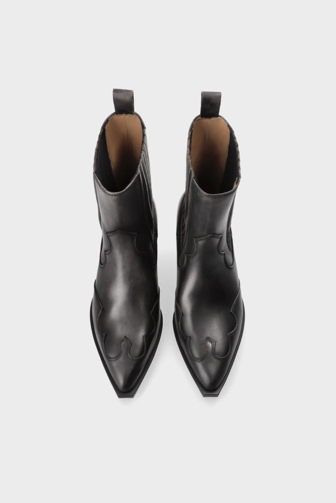 Studio Copenhagen CPH284 x Toni Garrn used leather black Online Shopping