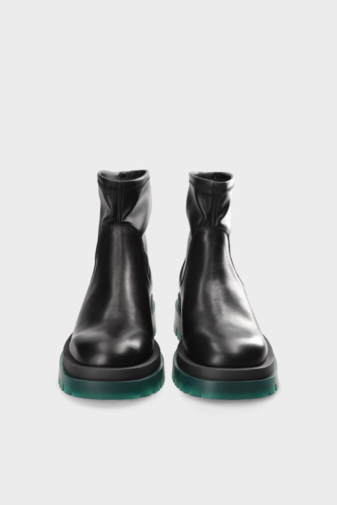 Studio Copenhagen CPH1007 leather/vegan stretch black/green Letzte 3 Tage