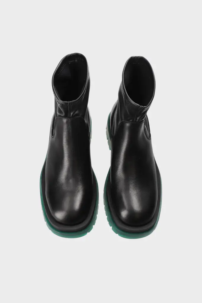 Studio Copenhagen CPH1007 leather/vegan stretch black/green Letzte 3 Tage