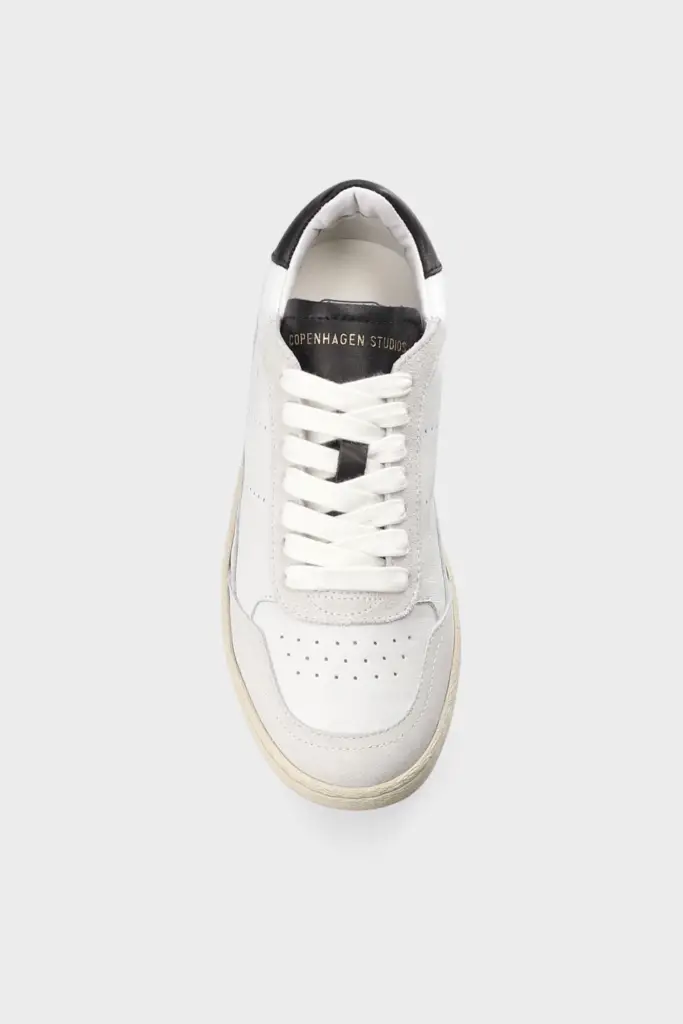 Studio Copenhagen CPH255 leather mix white/black Vierteljährliche Förderung