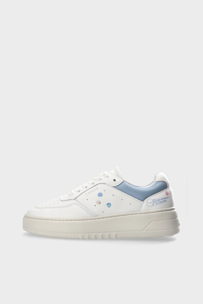 Studio Copenhagen CPH MELBOURNE leather white/light blue Riesige Ersparnisse