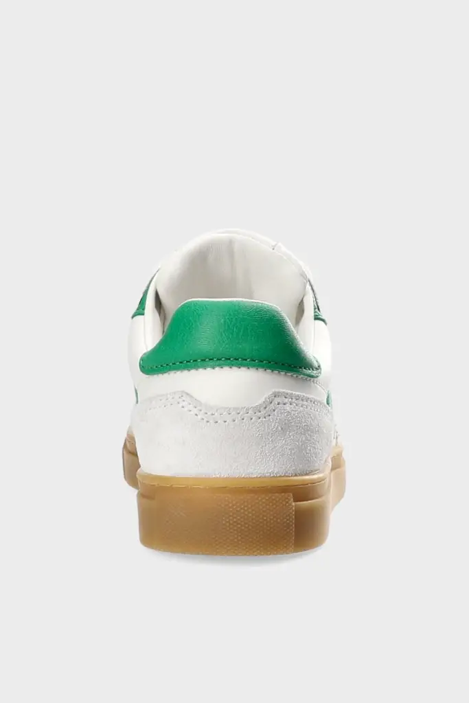 Studio Copenhagen CPH90 leather mix white/green/caramel VIP-Rabatte