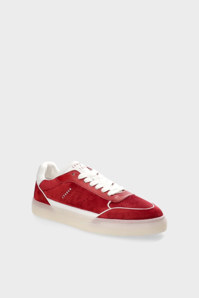 Studio Copenhagen CPH253 x Toni Garrn leather mix red/white Riesige Rabatte