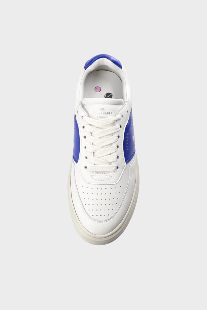 Studio Copenhagen CPH NEW YORK leather white/pink/blue 50% Rabatt mit kostenlosem Versand