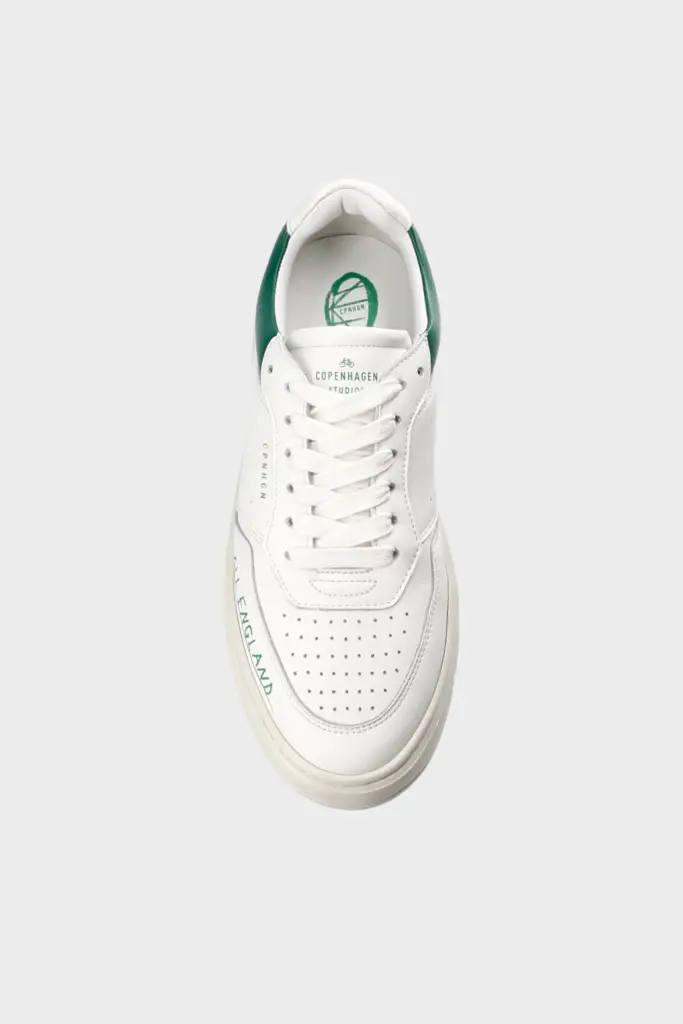 Studio Copenhagen CPH LONDON leather white/green Clearance-Verkauf