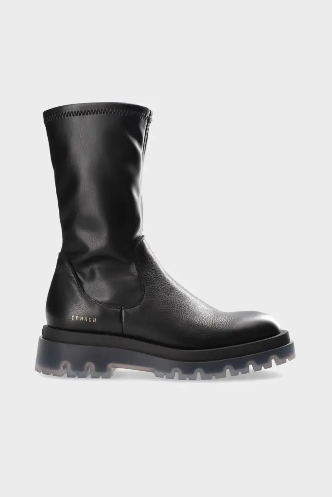Studio Copenhagen CPH1006 leather/vegan stretch black/clear Fabrikladen