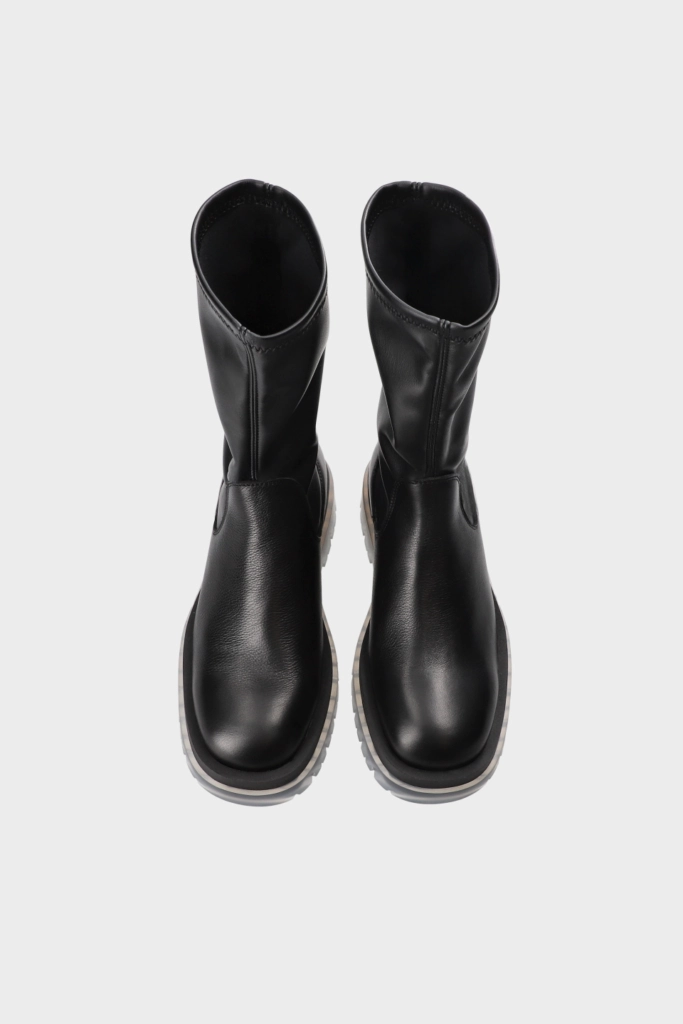 Studio Copenhagen CPH1006 leather/vegan stretch black/clear Fabrikladen
