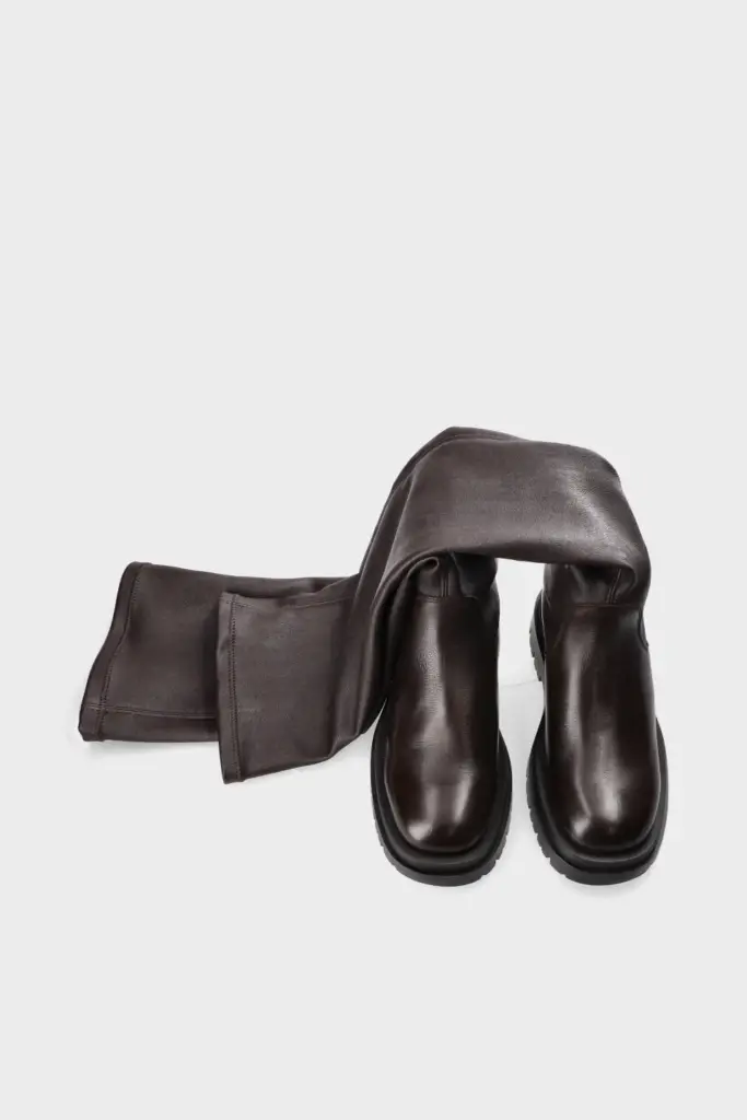 Studio Copenhagen CPH1005 leather/vegan stretch dark brown Begrenzt auf 3 Tage
